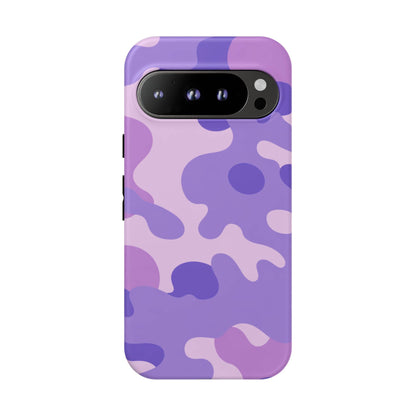 K-Factor Supply Co Ultra Violet Camo Tough Android Case Google Pixel 9 Pro