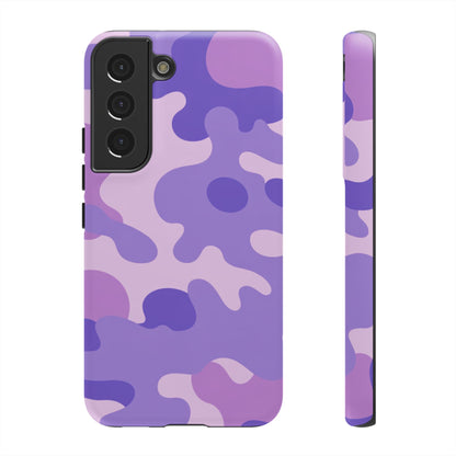 K-Factor Supply Co Ultra Violet Camo Tough Android Case Samsung Galaxy S22