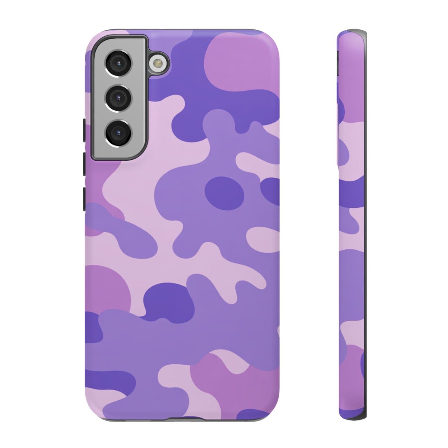 K-Factor Supply Co Ultra Violet Camo Tough Android Case Samsung Galaxy S22 Plus