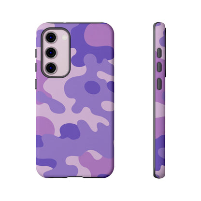 K-Factor Supply Co Ultra Violet Camo Tough Android Case Samsung Galaxy S23 Plus