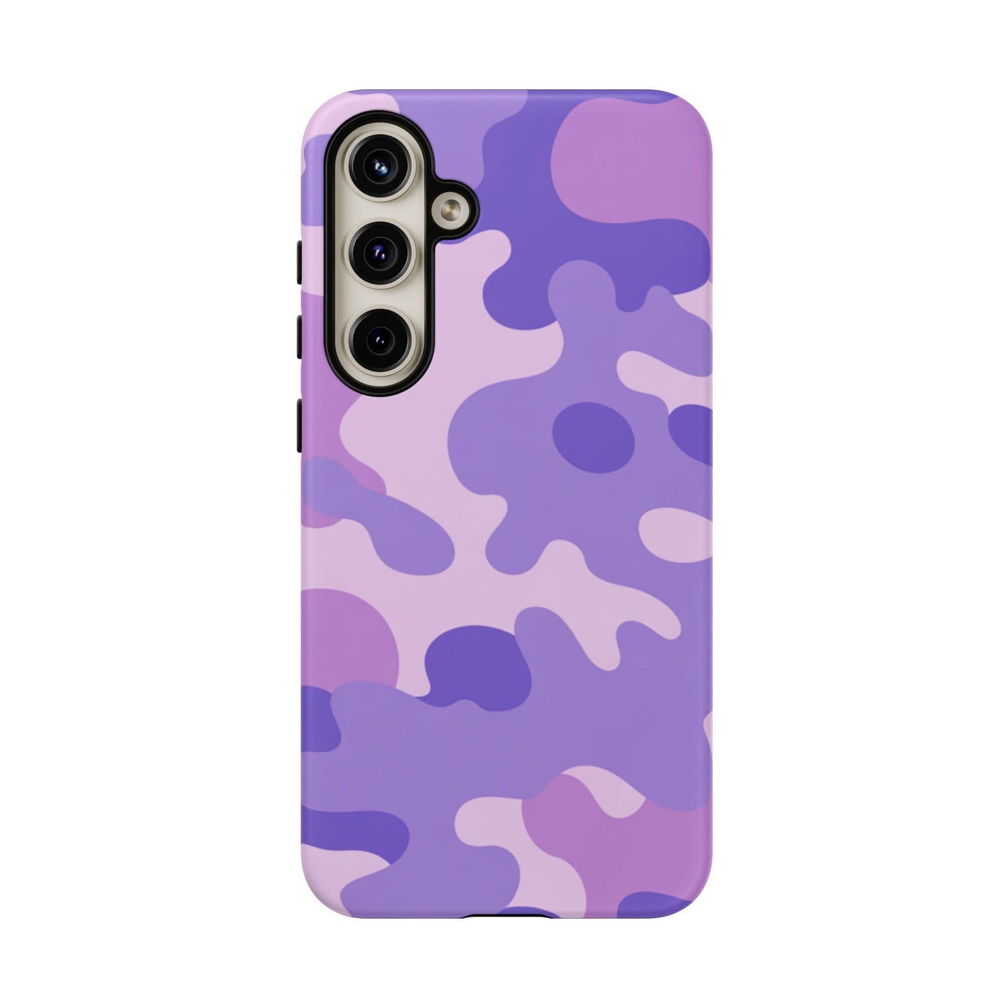 K-Factor Supply Co Ultra Violet Camo Tough Android Case Samsung Galaxy S24 Plus