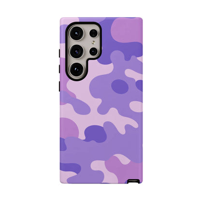 K-Factor Supply Co Ultra Violet Camo Tough Android Case Samsung Galaxy S24 Ultra