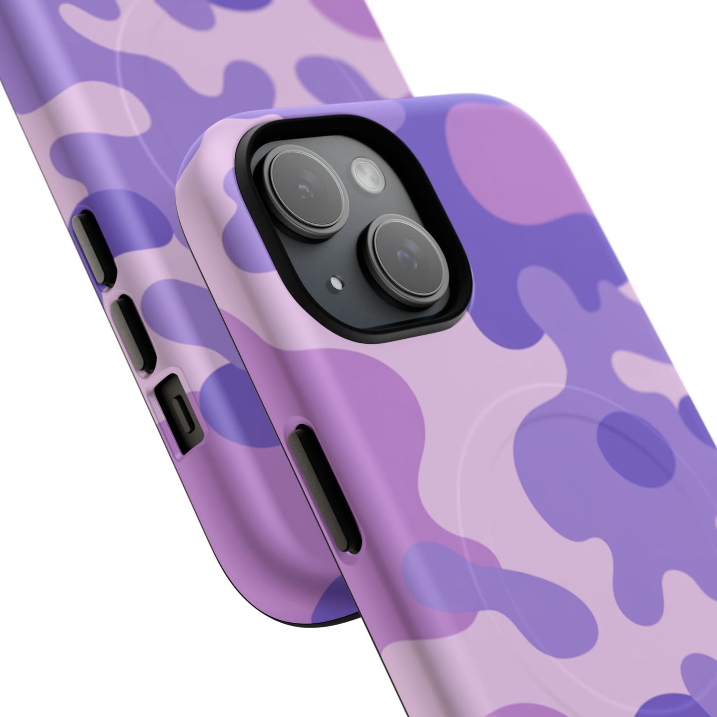 K-Factor Supply Co Ultra Violet Camo Tough Magnetic iPhone Case