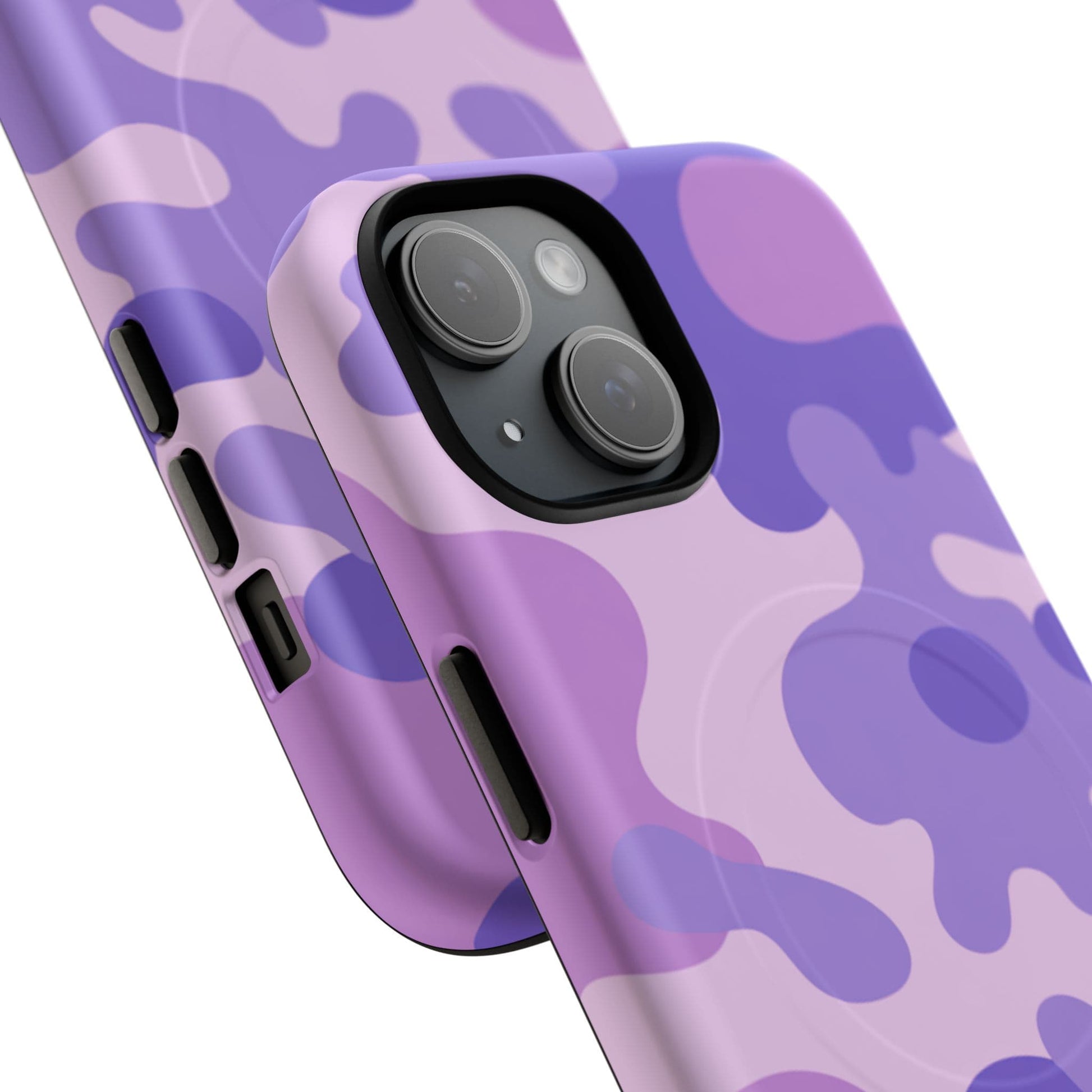 K-Factor Supply Co Ultra Violet Camo Tough Magnetic iPhone Case