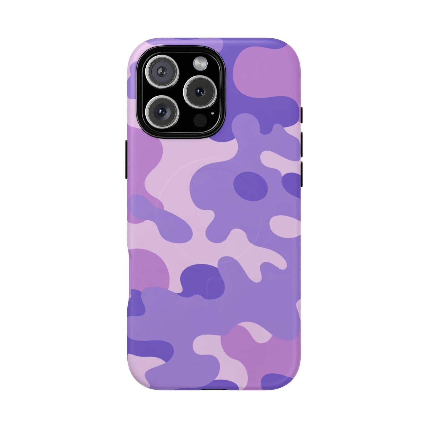 K-Factor Supply Co Ultra Violet Camo Tough Magnetic iPhone Case iPhone 16 Pro Max