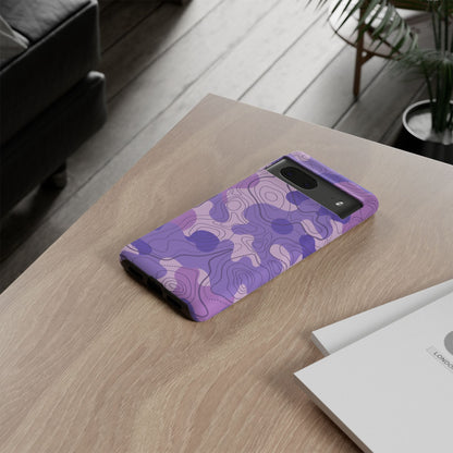 K-Factor Supply Co Ultra Violet Topo Tough Android Case