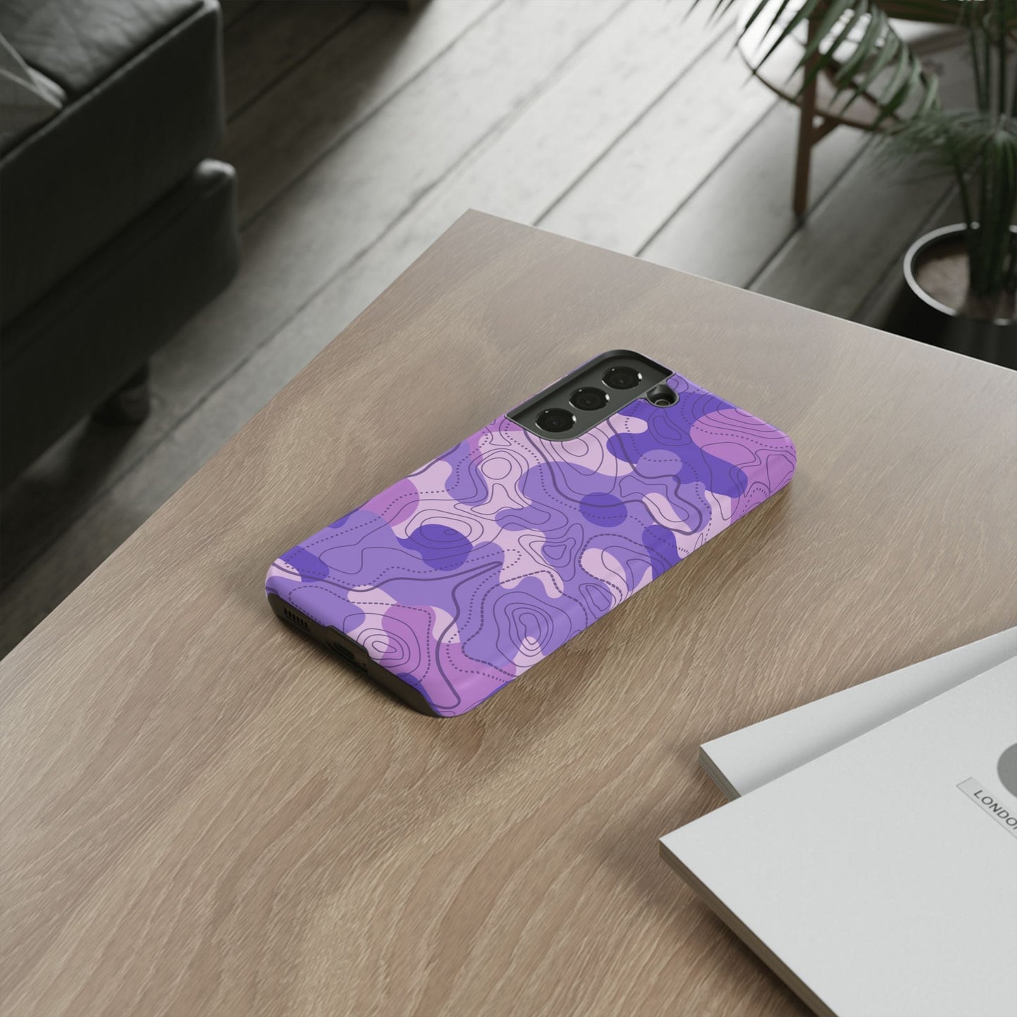 K-Factor Supply Co Ultra Violet Topo Tough Android Case
