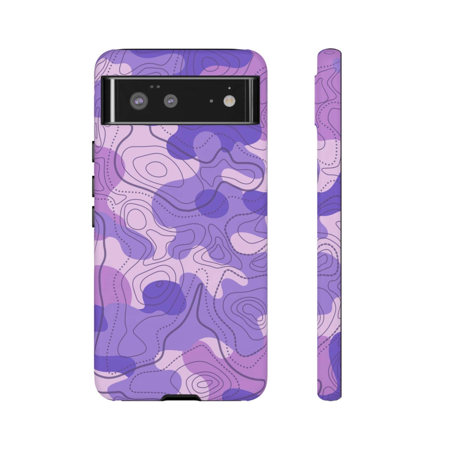 K-Factor Supply Co Ultra Violet Topo Tough Android Case Google Pixel 6