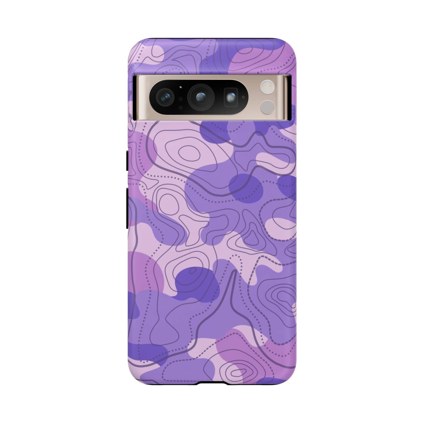 K-Factor Supply Co Ultra Violet Topo Tough Android Case Google Pixel 8 Pro