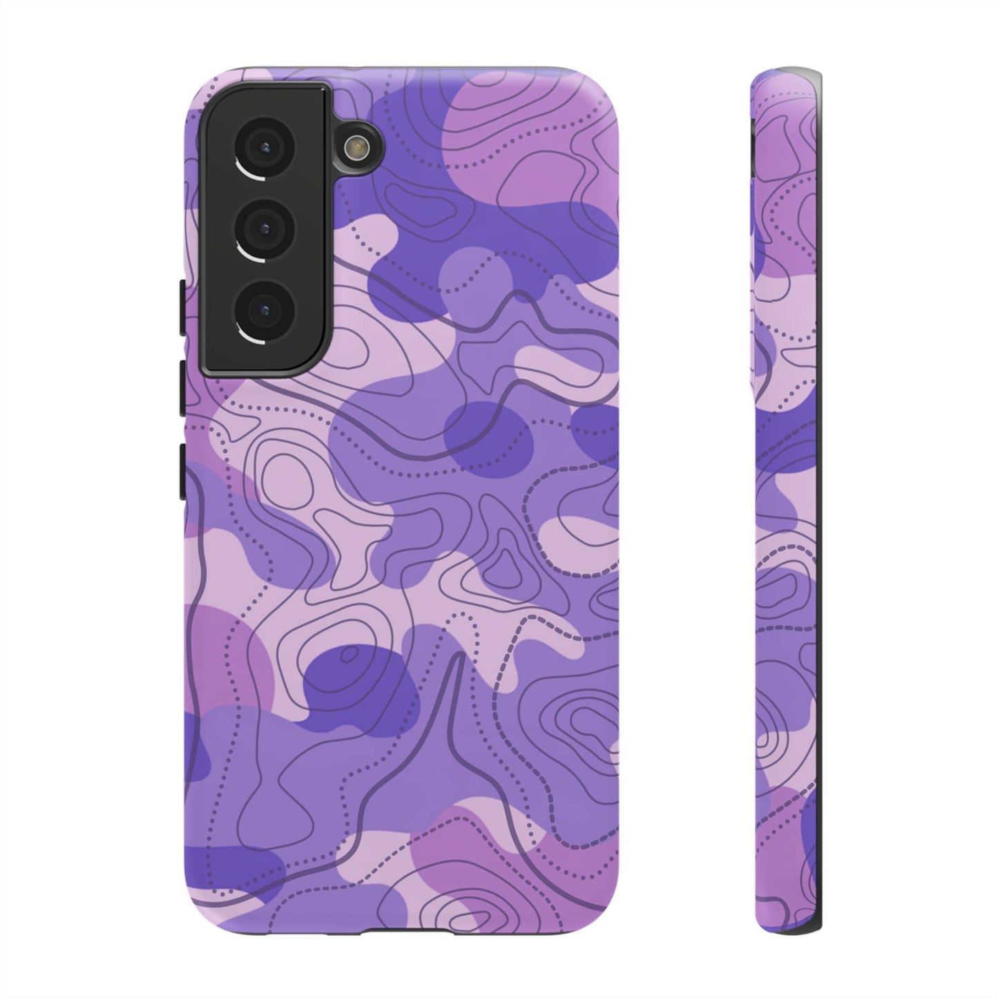 K-Factor Supply Co Ultra Violet Topo Tough Android Case Samsung Galaxy S22