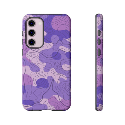 K-Factor Supply Co Ultra Violet Topo Tough Android Case Samsung Galaxy S23 Plus