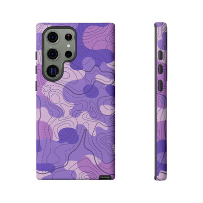 K-Factor Supply Co Ultra Violet Topo Tough Android Case Samsung Galaxy S23 Ultra