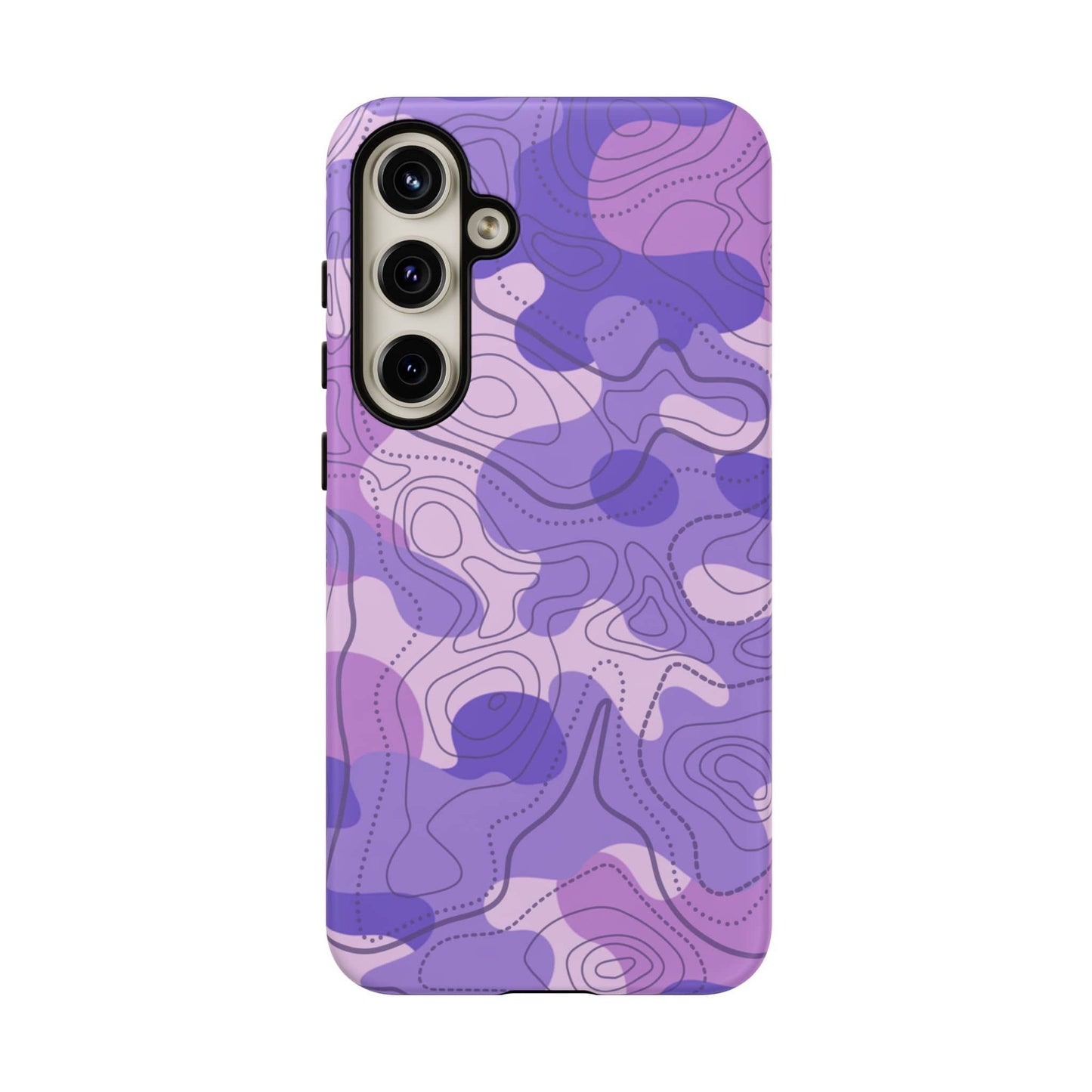 K-Factor Supply Co Ultra Violet Topo Tough Android Case Samsung Galaxy S24 Plus