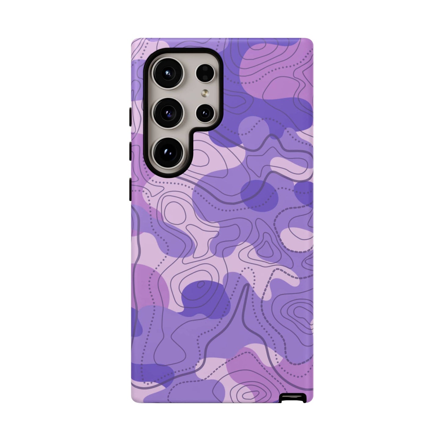 K-Factor Supply Co Ultra Violet Topo Tough Android Case Samsung Galaxy S24 Ultra