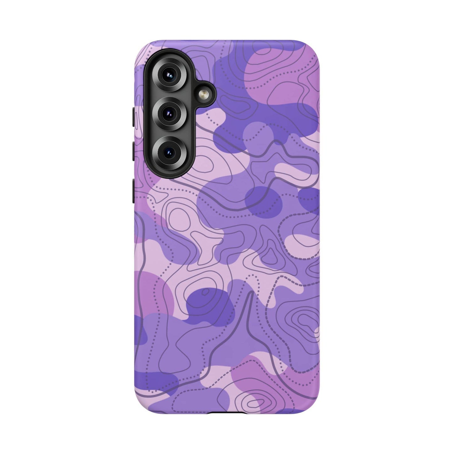 K-Factor Supply Co Ultra Violet Topo Tough Android Case Samsung Galaxy S25 Plus