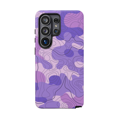 K-Factor Supply Co Ultra Violet Topo Tough Android Case Samsung Galaxy S26 Ultra