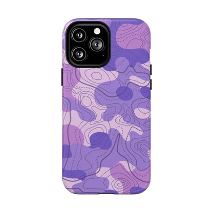 K-Factor Supply Co Ultra Violet Topo Tough Magnetic iPhone Case iPhone 13 Pro Max / Matte