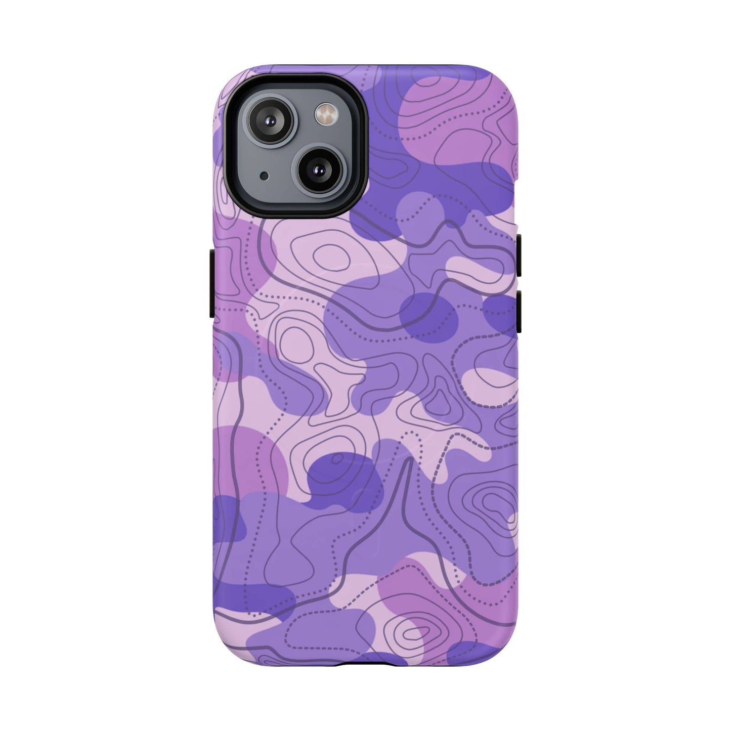 K-Factor Supply Co Ultra Violet Topo Tough Magnetic iPhone Case iPhone 14 / Matte
