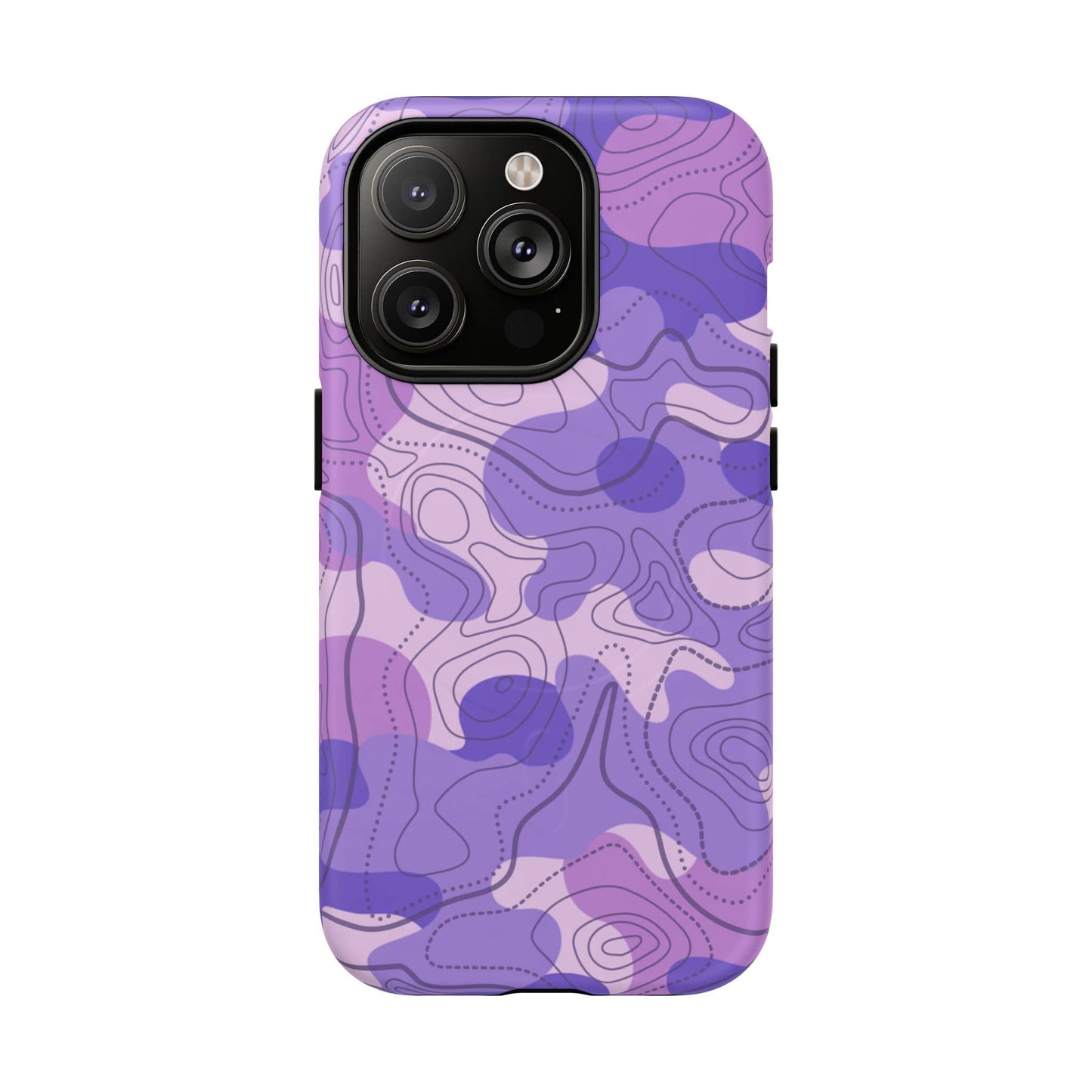 K-Factor Supply Co Ultra Violet Topo Tough Magnetic iPhone Case iPhone 14 Pro / Matte