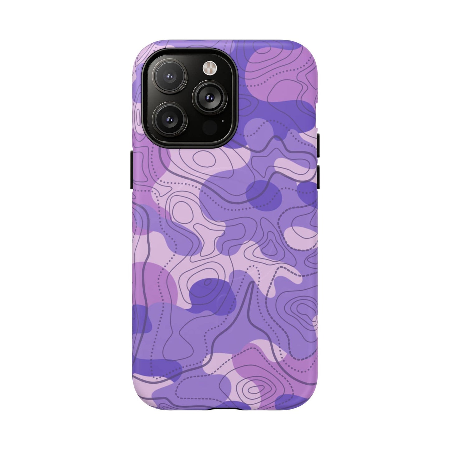 K-Factor Supply Co Ultra Violet Topo Tough Magnetic iPhone Case iPhone 14 Pro Max / Matte