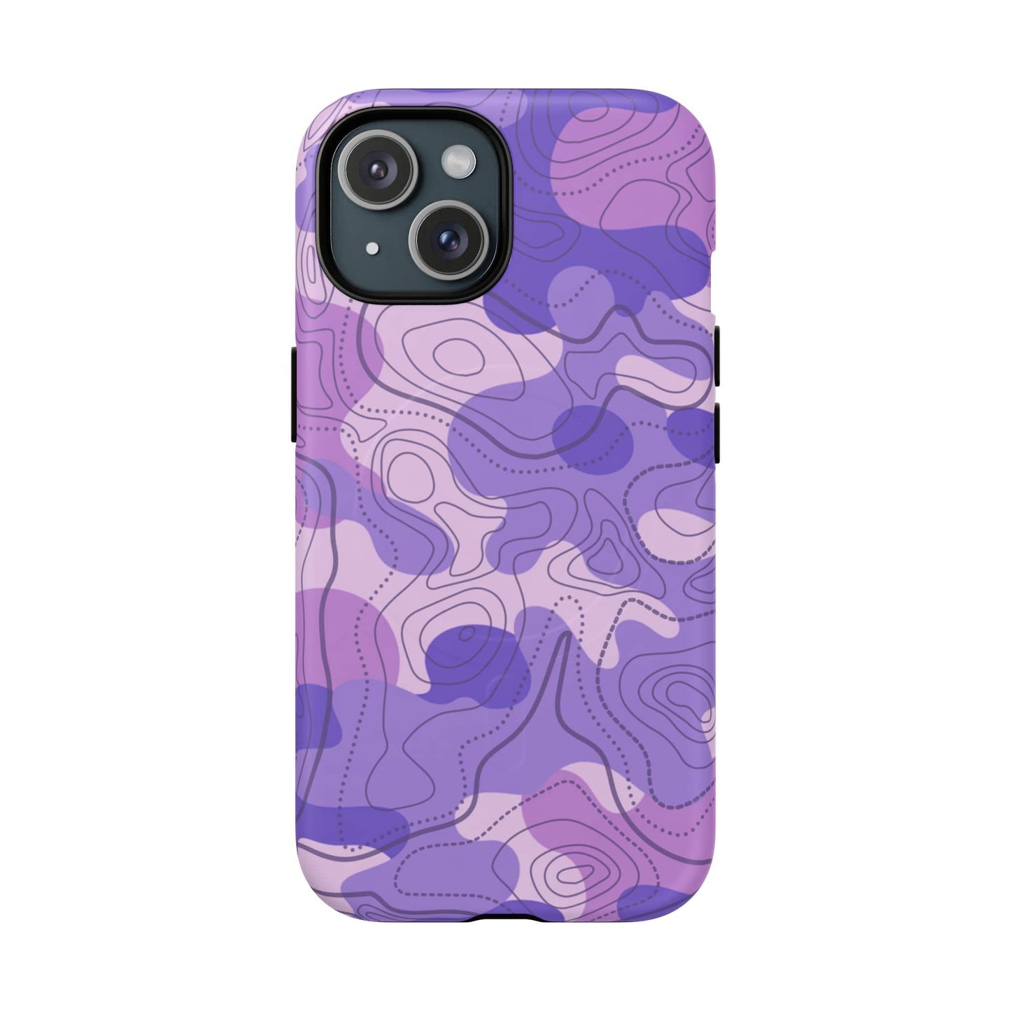 K-Factor Supply Co Ultra Violet Topo Tough Magnetic iPhone Case iPhone 15