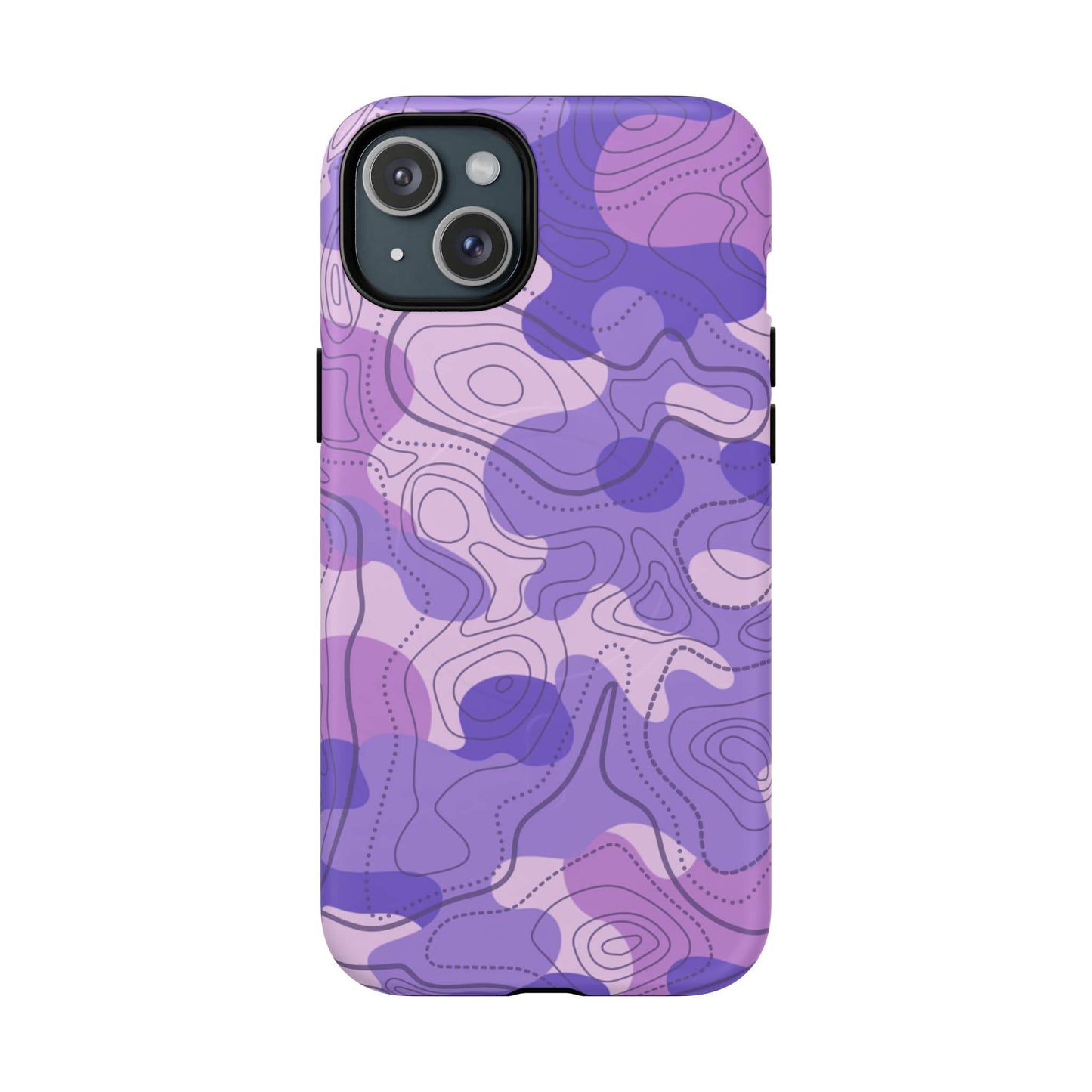 K-Factor Supply Co Ultra Violet Topo Tough Magnetic iPhone Case iPhone 15 Plus / Matte