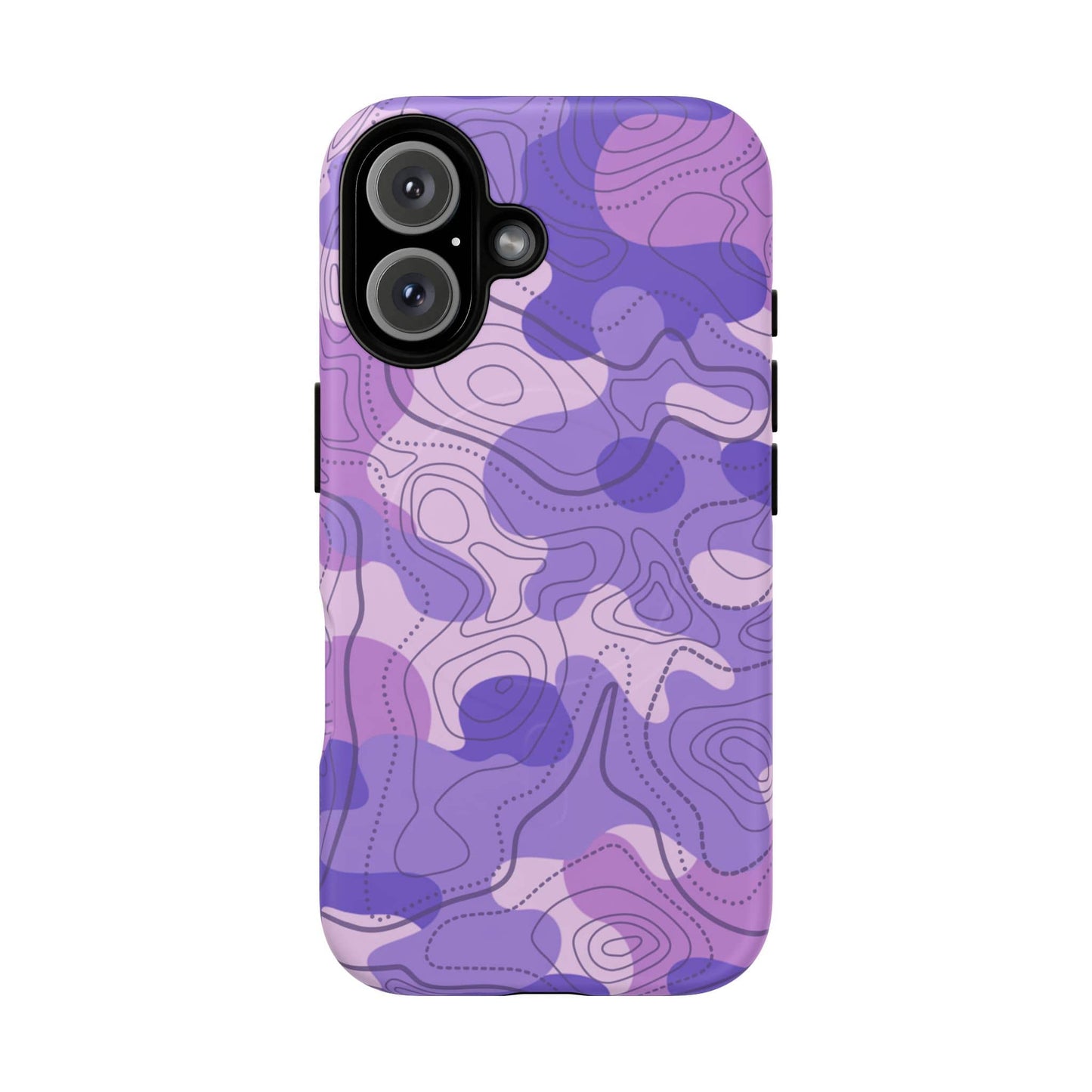 K-Factor Supply Co Ultra Violet Topo Tough Magnetic iPhone Case iPhone 16 / Matte