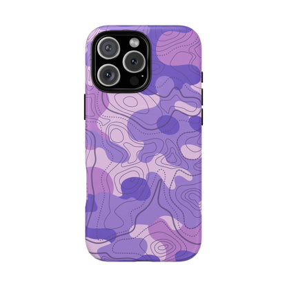 K-Factor Supply Co Ultra Violet Topo Tough Magnetic iPhone Case iPhone 16 Pro Max / Matte