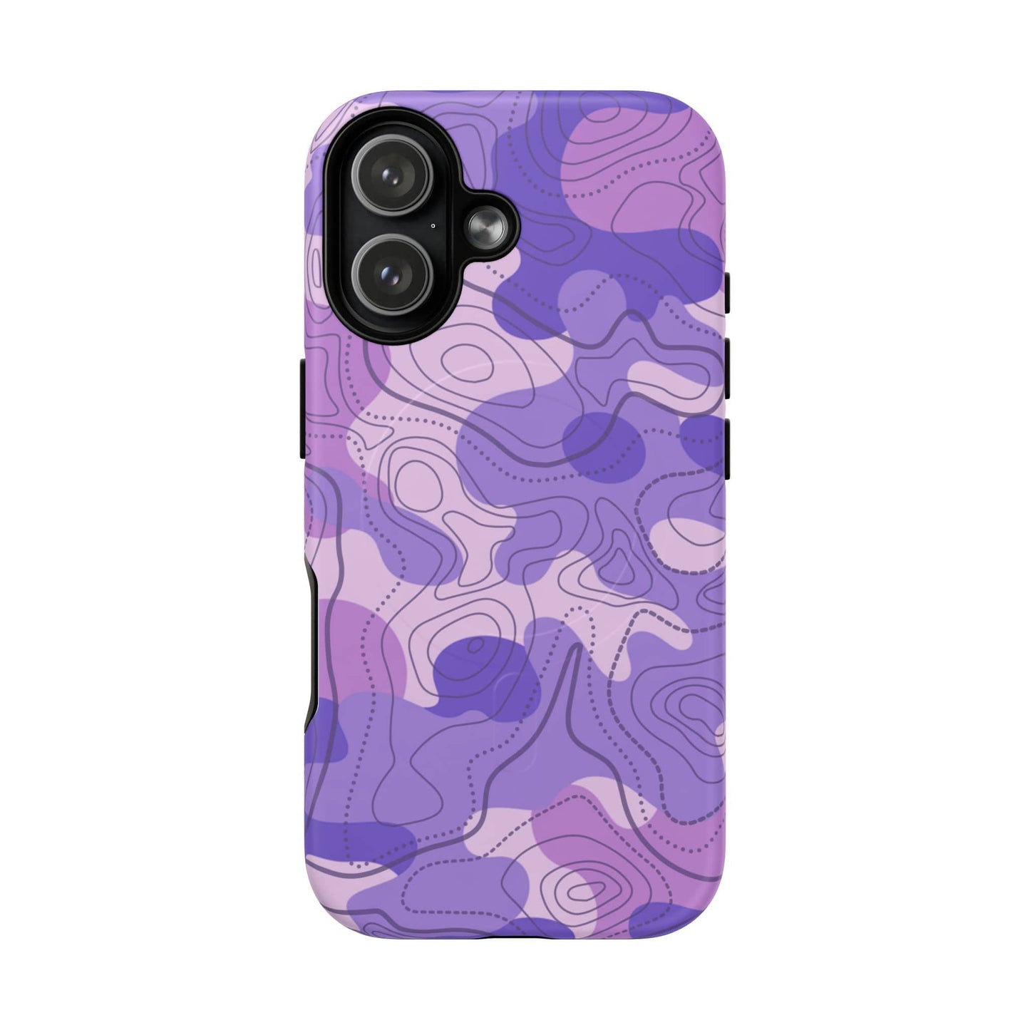 K-Factor Supply Co Ultra Violet Topo Tough Magnetic iPhone Case iPhone 17 / Matte