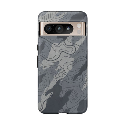 K-Factor Supply Co Urban SEA Topo Tough Android Case Google Pixel 8 Pro / Matte