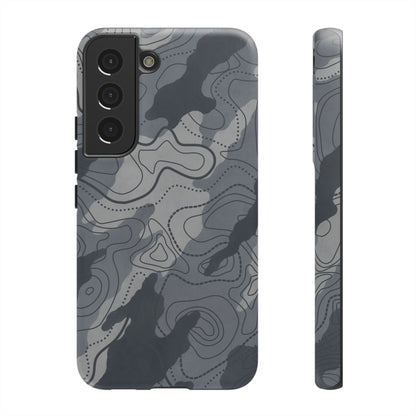 K-Factor Supply Co Urban SEA Topo Tough Android Case Samsung Galaxy S22 / Matte