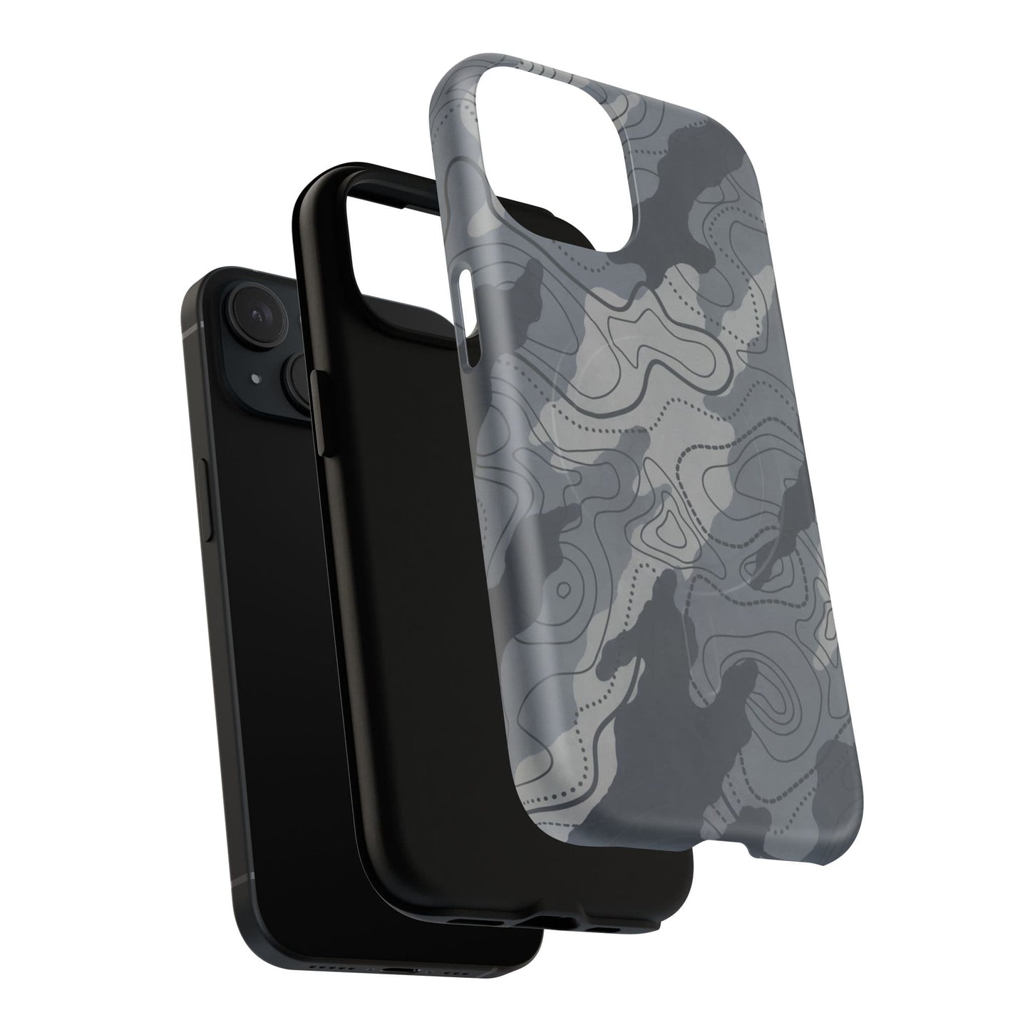 K-Factor Supply Co Urban SEA Topo Tough Magnetic iPhone Case