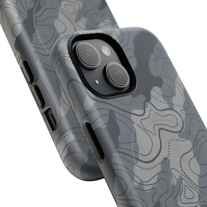 K-Factor Supply Co Urban SEA Topo Tough Magnetic iPhone Case