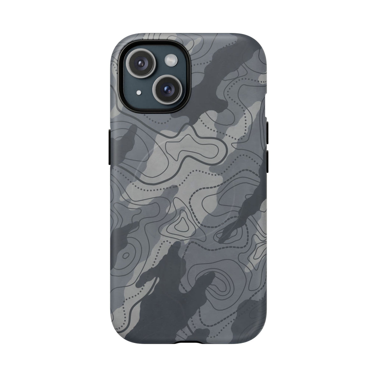 K-Factor Supply Co Urban SEA Topo Tough Magnetic iPhone Case iPhone 15 / Matte