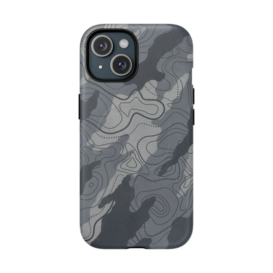 K-Factor Supply Co Urban SEA Topo Tough Magnetic iPhone Case iPhone 15 / Matte