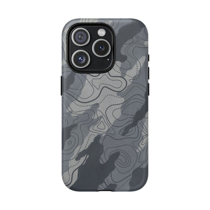 K-Factor Supply Co Urban SEA Topo Tough Magnetic iPhone Case iPhone 15 Pro / Matte