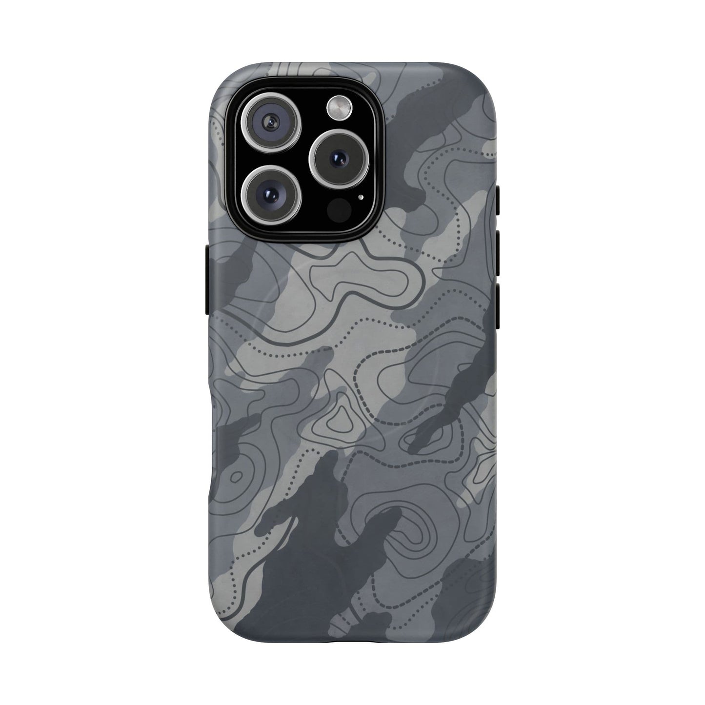 K-Factor Supply Co Urban SEA Topo Tough Magnetic iPhone Case iPhone 16 Pro / Matte