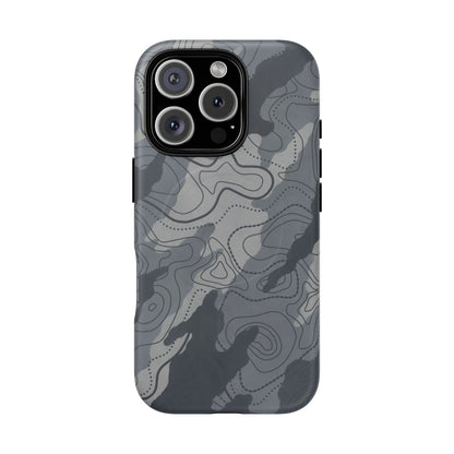 K-Factor Supply Co Urban SEA Topo Tough Magnetic iPhone Case iPhone 16 Pro / Matte