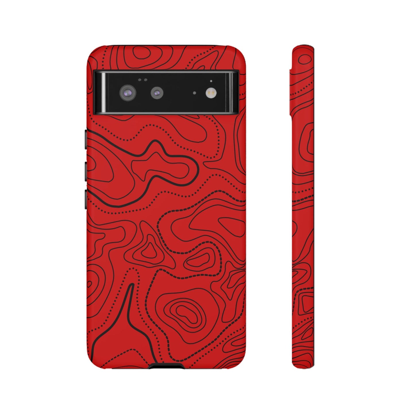 K-Factor Supply Co Volcanic Topo Tough Android Case Google Pixel 6 / Matte