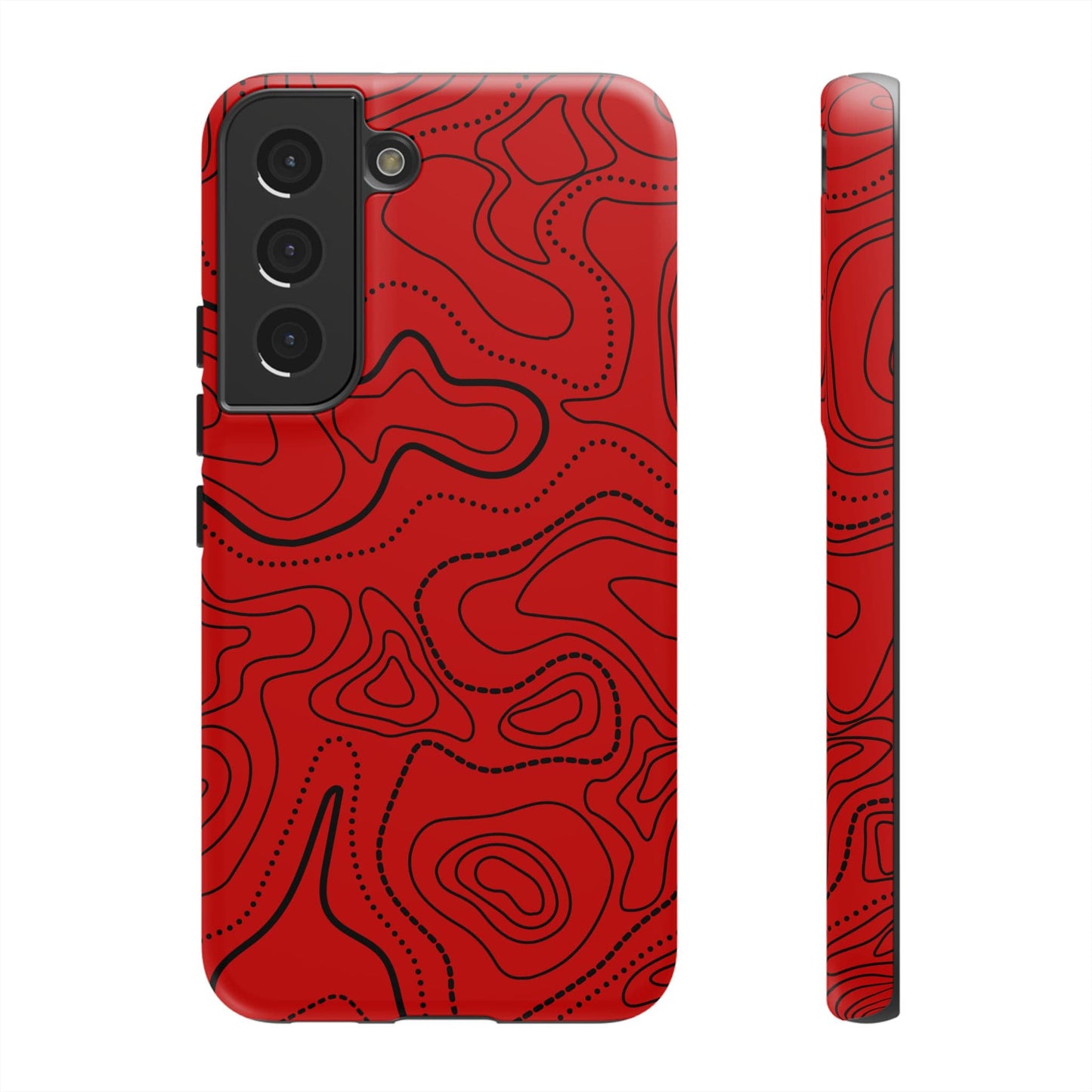 K-Factor Supply Co Volcanic Topo Tough Android Case Samsung Galaxy S22 / Matte