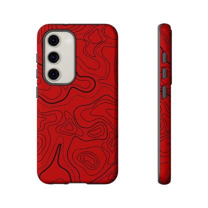 K-Factor Supply Co Volcanic Topo Tough Android Case Samsung Galaxy S23 / Matte