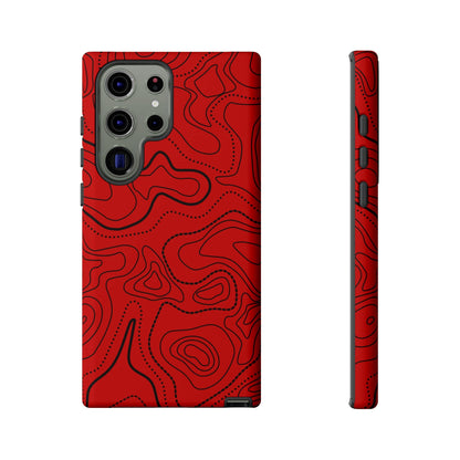 K-Factor Supply Co Volcanic Topo Tough Android Case Samsung Galaxy S23 Ultra / Matte