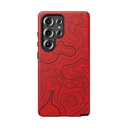 K-Factor Supply Co Volcanic Topo Tough Android Case Samsung Galaxy S25 Ultra / Matte