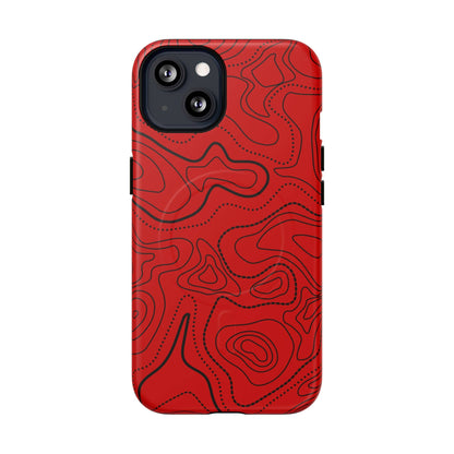 K-Factor Supply Co Volcanic Topo Tough Magnetic iPhone Case iPhone 13