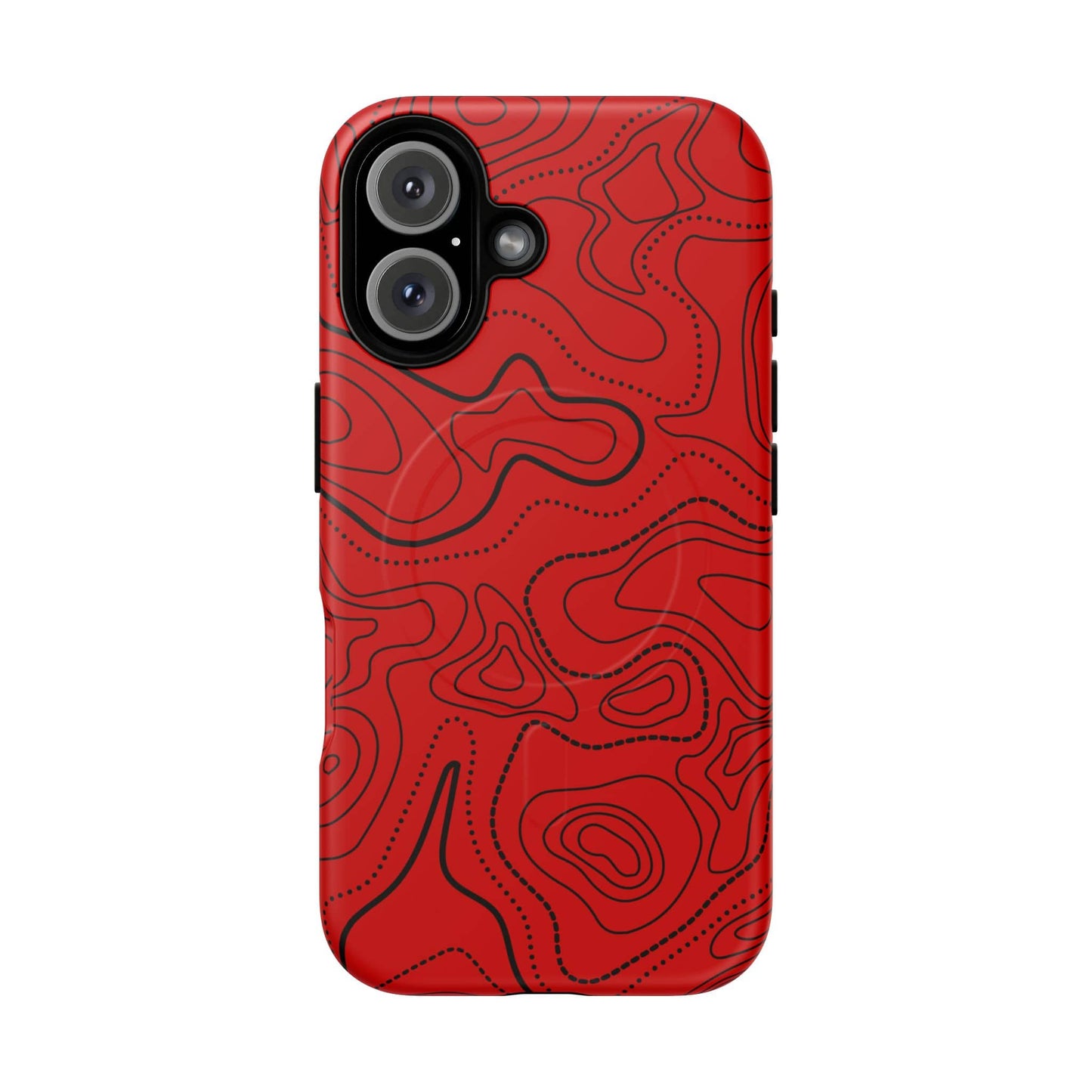 K-Factor Supply Co Volcanic Topo Tough Magnetic iPhone Case iPhone 16 / Matte