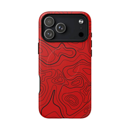 K-Factor Supply Co Volcanic Topo Tough Magnetic iPhone Case iPhone 17 Pro Max / Matte