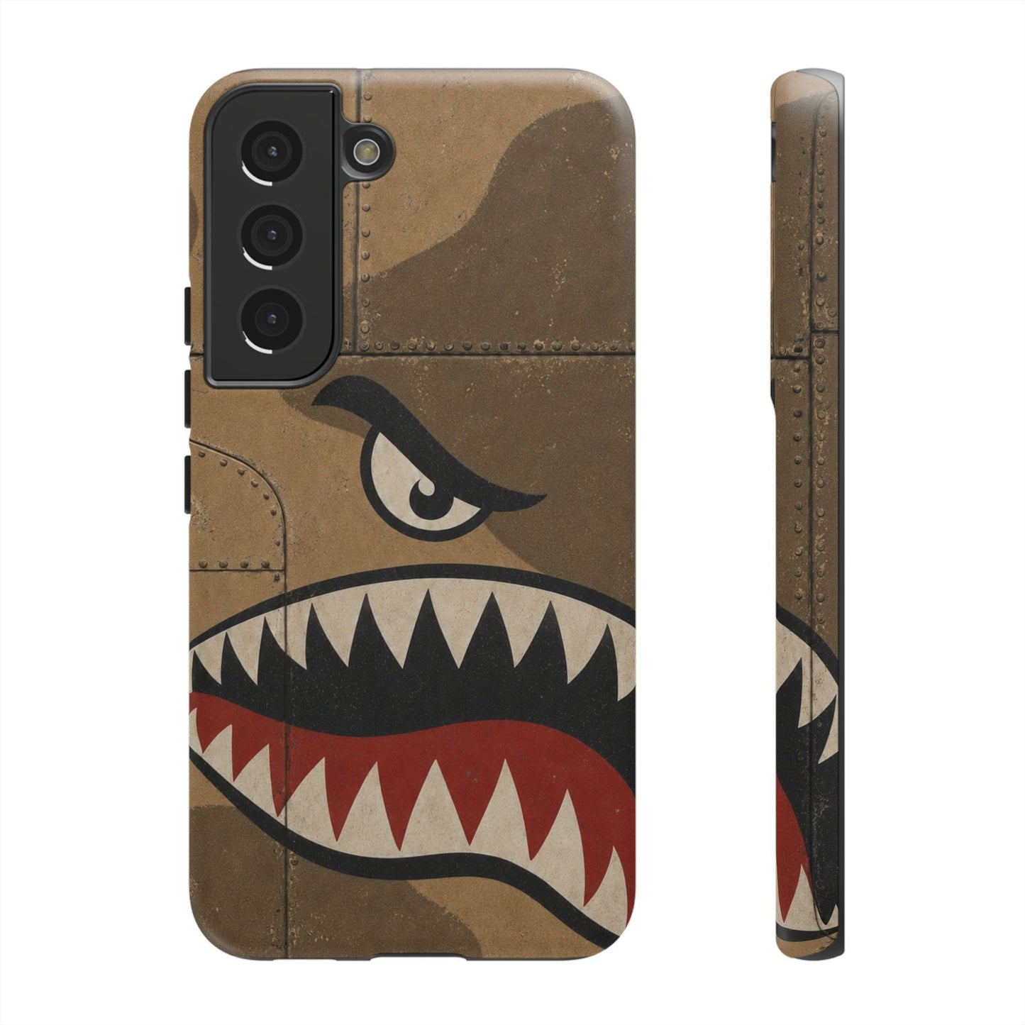 K-Factor Supply Co Warhawk (Desert Shark) Tough Android Case Samsung Galaxy S22
