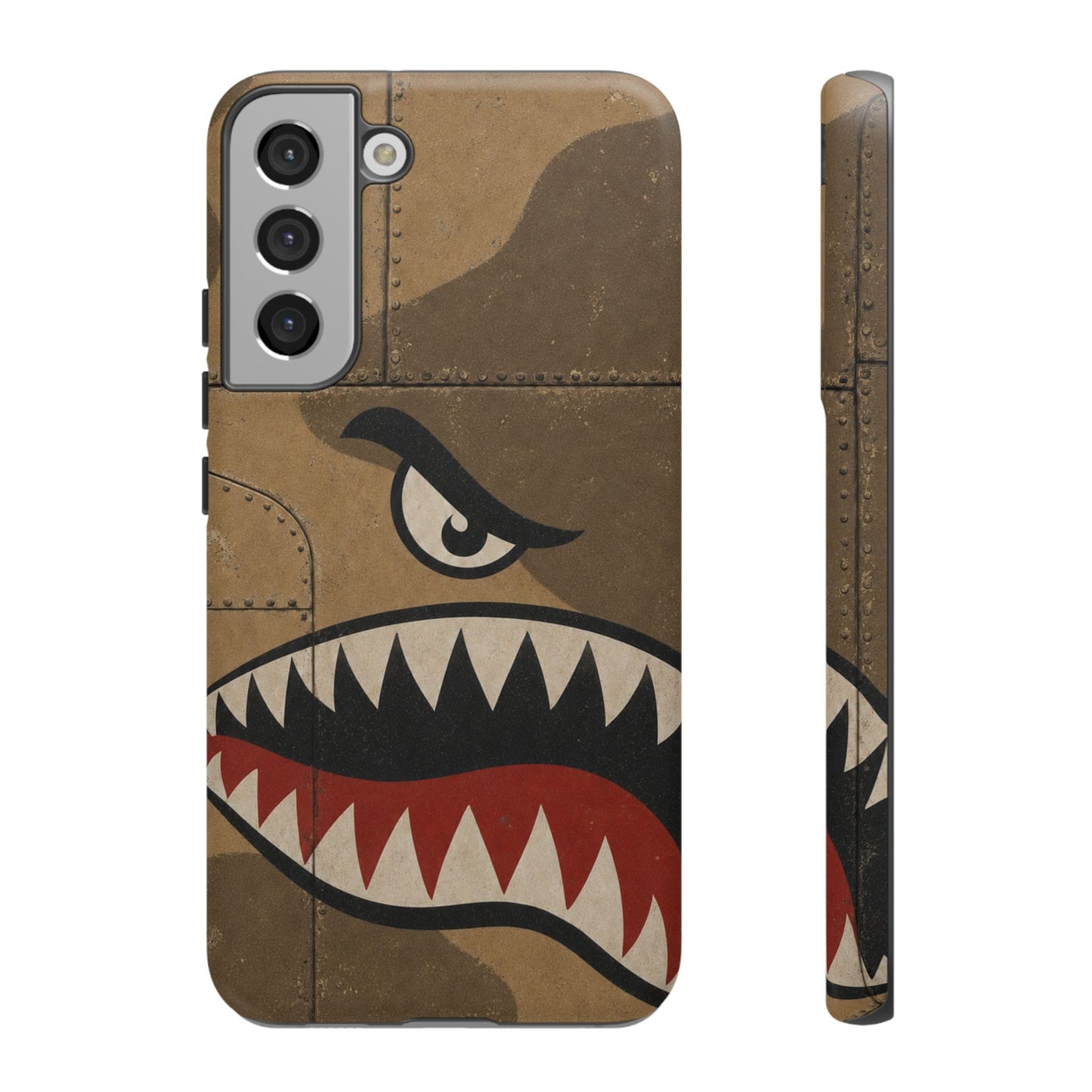 K-Factor Supply Co Warhawk (Desert Shark) Tough Android Case Samsung Galaxy S22 Plus