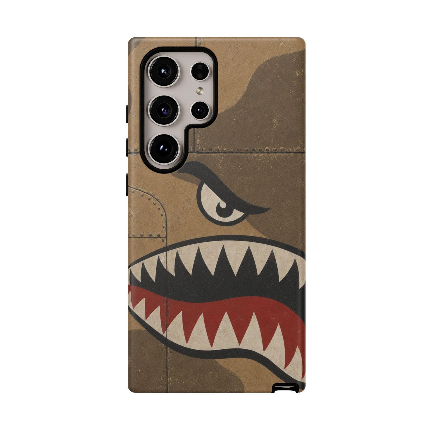 K-Factor Supply Co Warhawk (Desert Shark) Tough Android Case Samsung Galaxy S24 Ultra