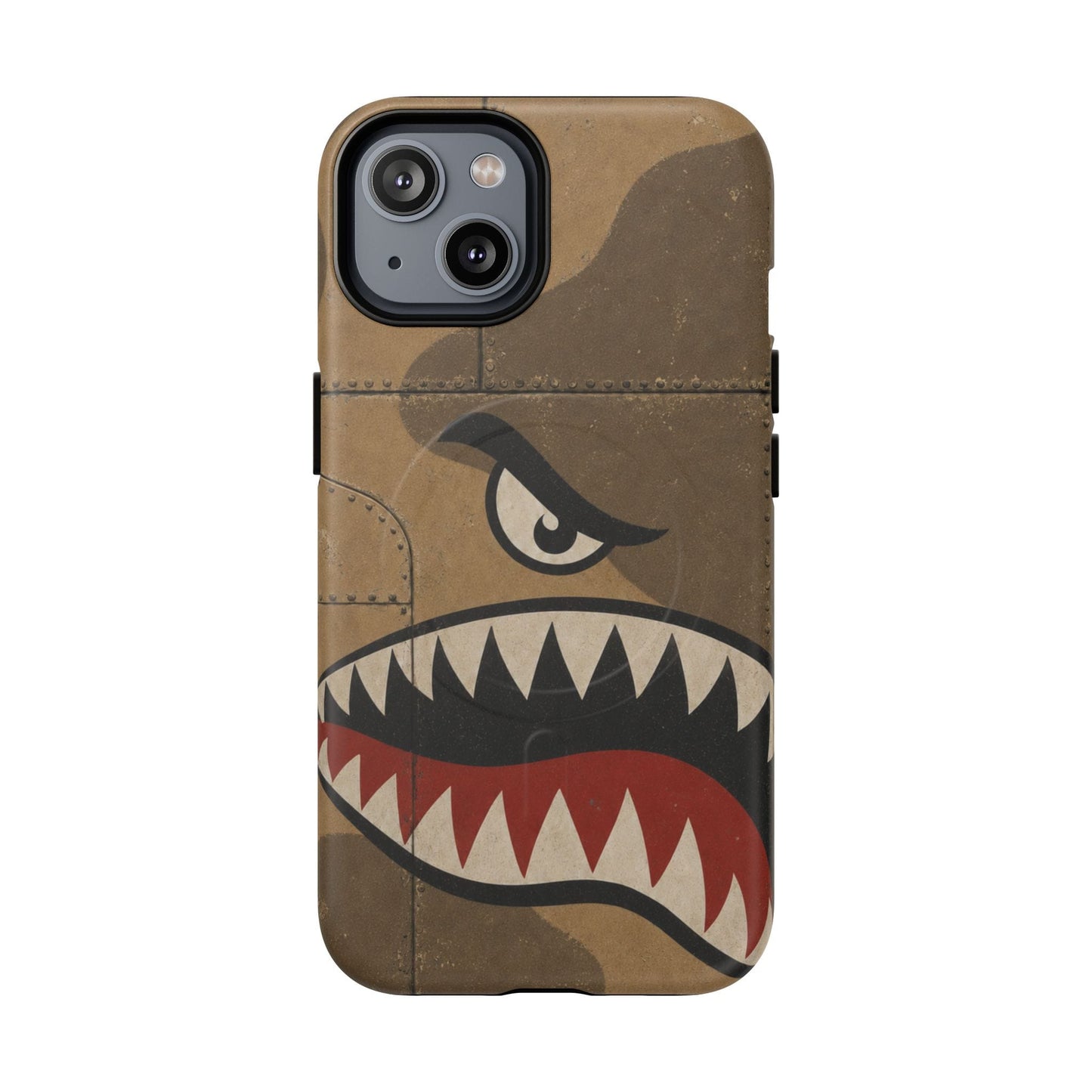 K-Factor Supply Co Warhawk (Desert Shark) Tough Magnetic iPhone Case iPhone 14